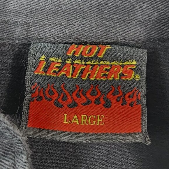 Motorcycle Shirt Mens L 2nd Amendment Bikercore Punk Grunge Rebel Edgy Rugged - Picture 10 of 10